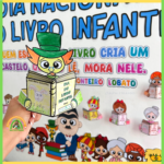 Painel Dia Do Livro Infantil Lojinha Alfaletrando Andressa Marchioti