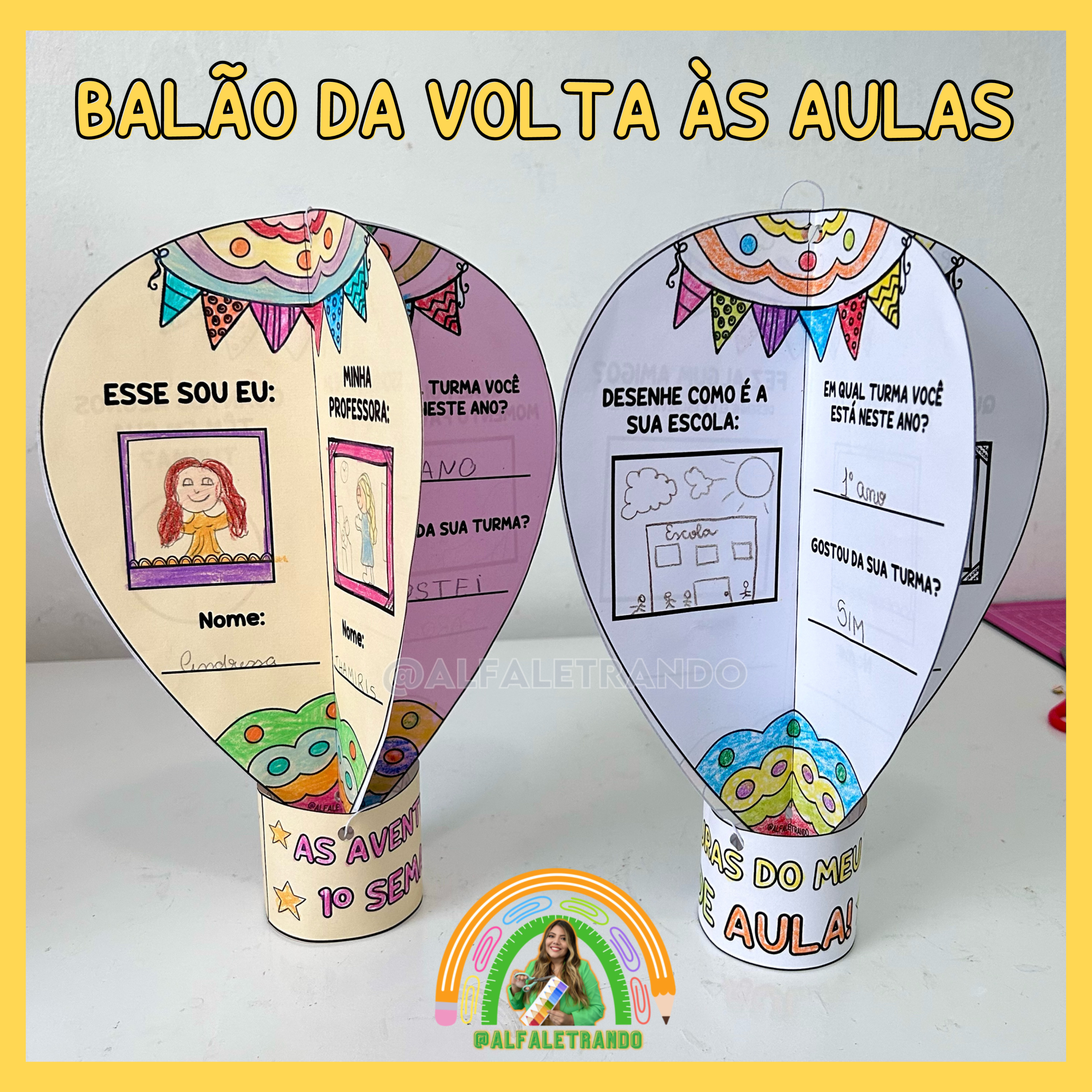 BALÃO DA VOLTA ÀS AULAS!