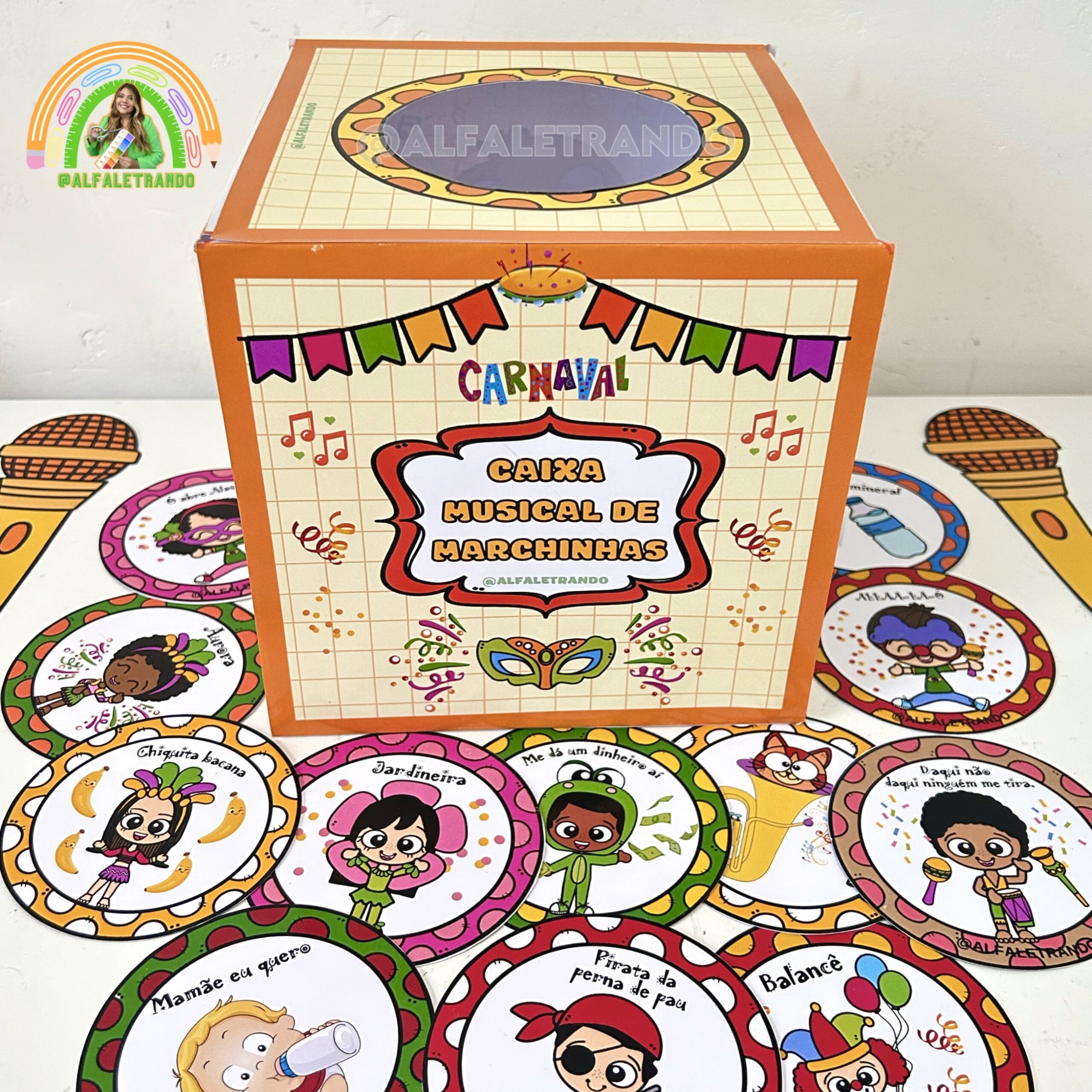 Caixa musical de marchinhas - Imagem 4