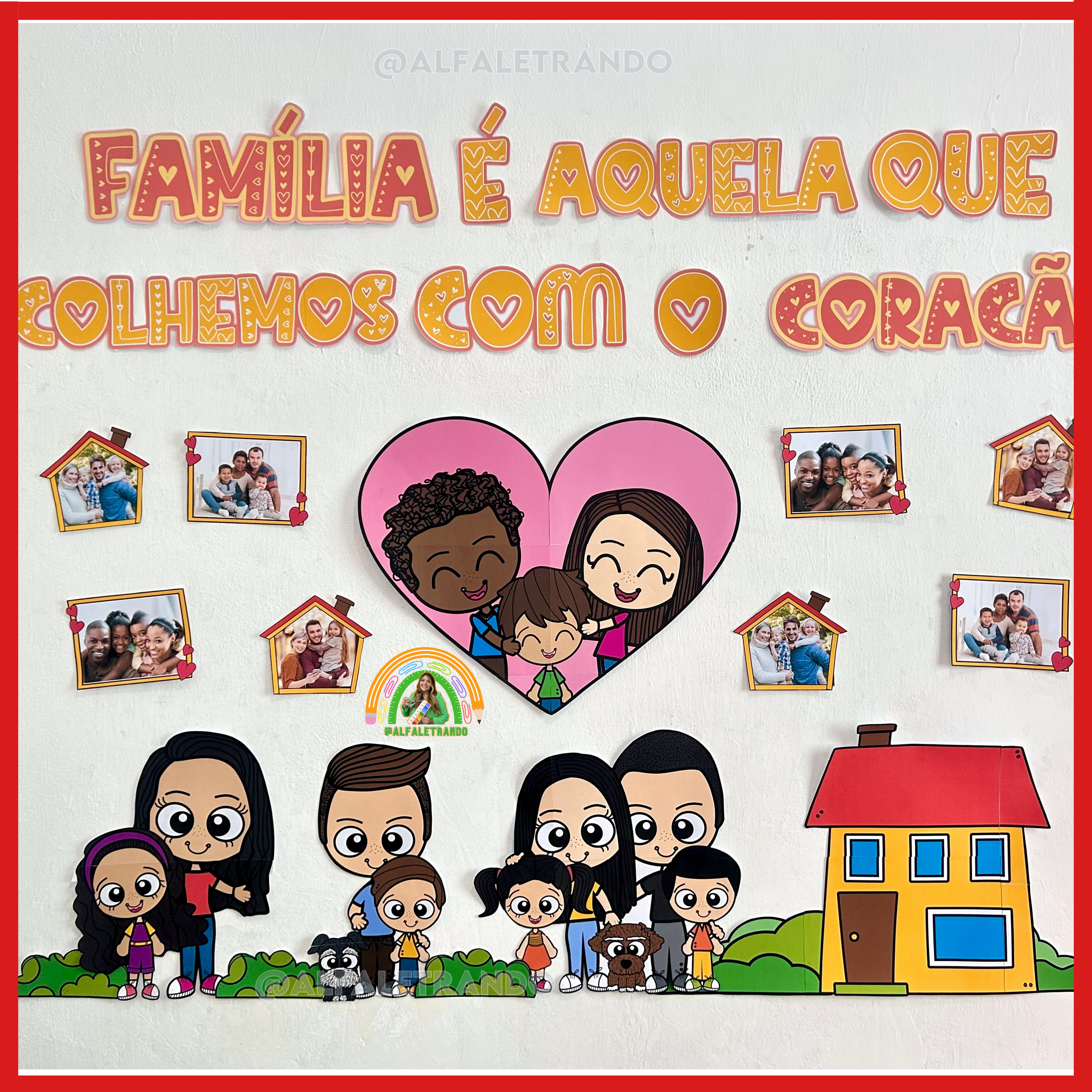 MURAL FAMÍLIA+ESCOLA