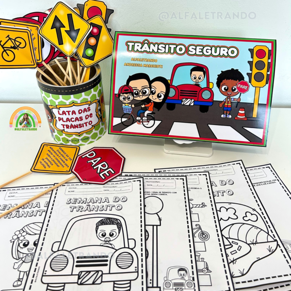 Jogo das placas de trânsito/Semana do trânsito/Jogo educativo do