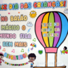 Painel 3D dia das crianças balão mágico - Image 6