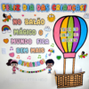Painel 3D dia das crianças balão mágico - Image 7