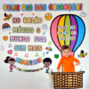 Painel 3D dia das crianças balão mágico - Image 3