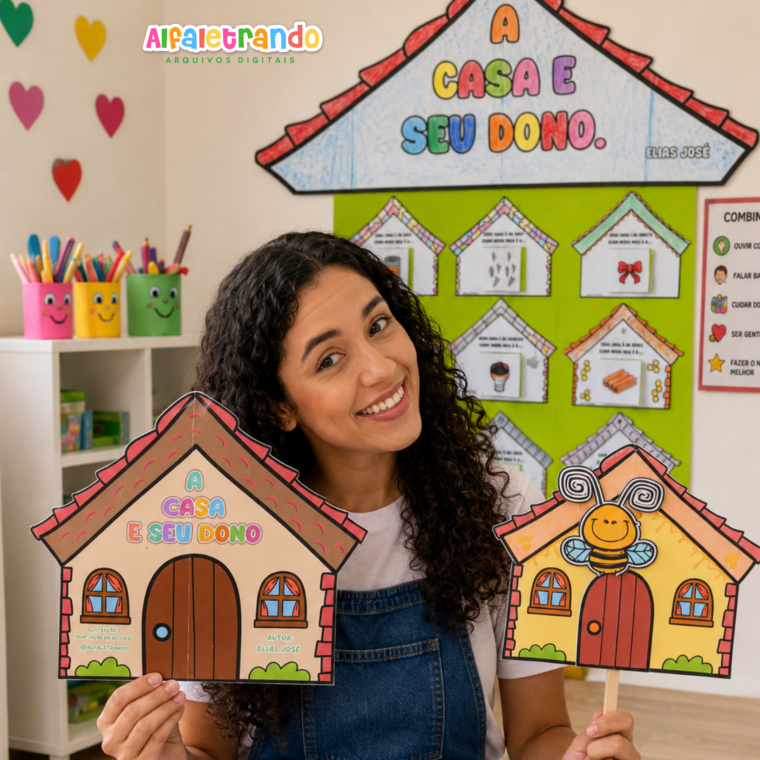Kit sequência Didática “A casa e seu Dono”