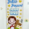 Painel de porta Páscoa cristã - Imagem 2