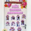 Painel de porta Mamãe Coruja