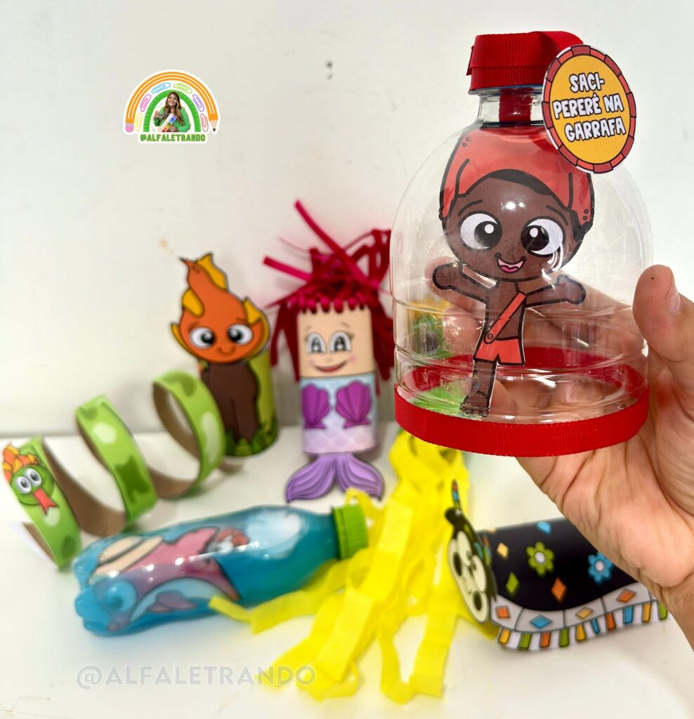 Kit turma do folclore reciclável - Lojinha Alfaletrando - Andressa ...