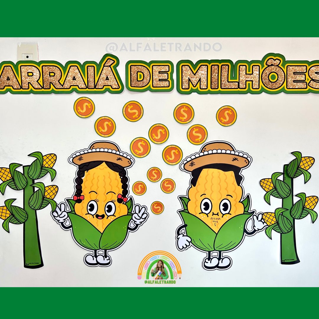 Painel Arraiá de Milhões