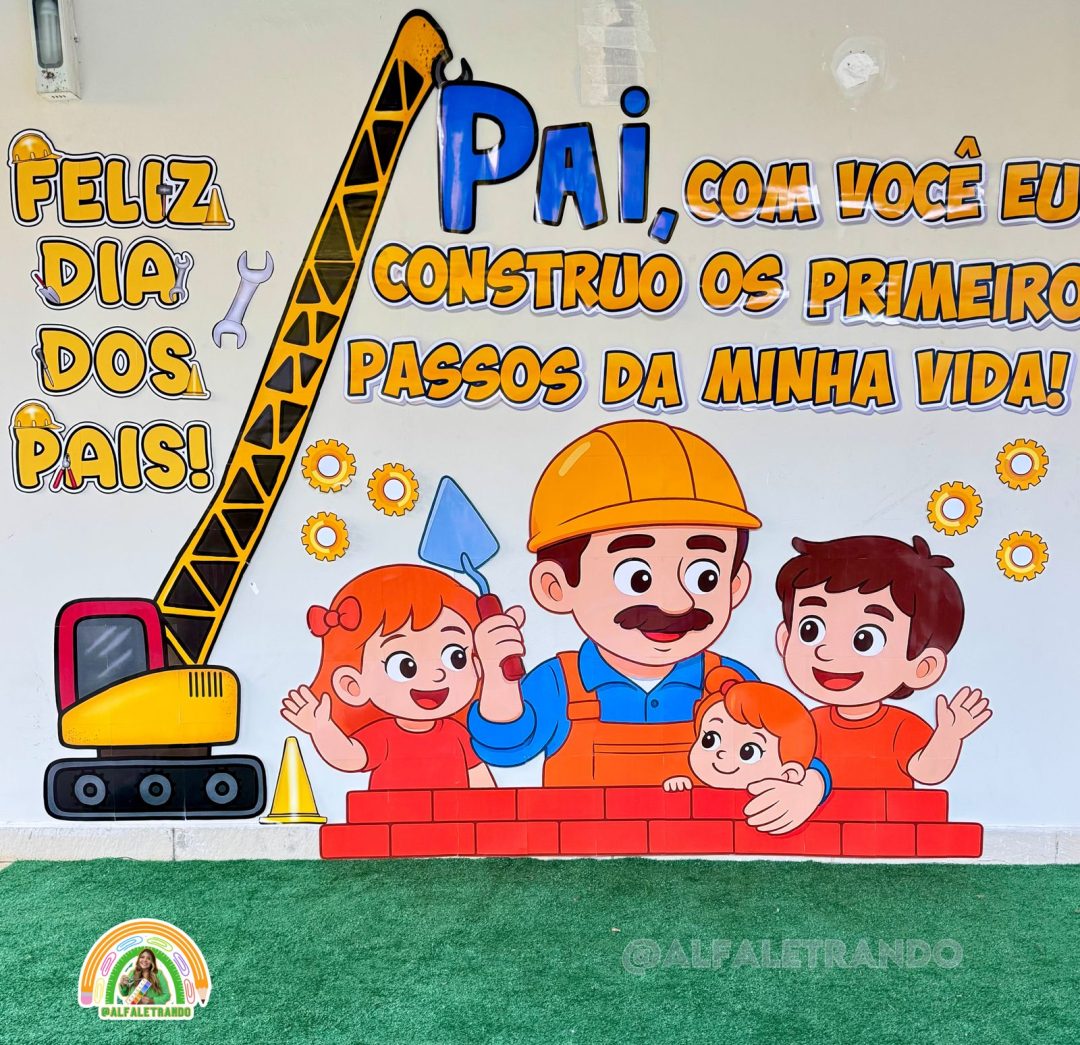 Painel dia dos pais - Construindo o amor - Imagem 2