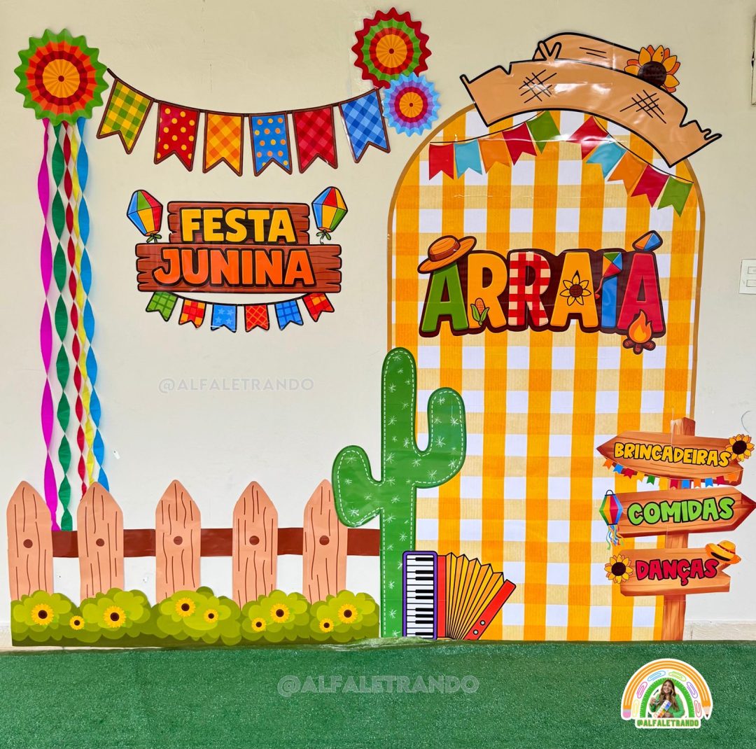 Painel banner festa junina