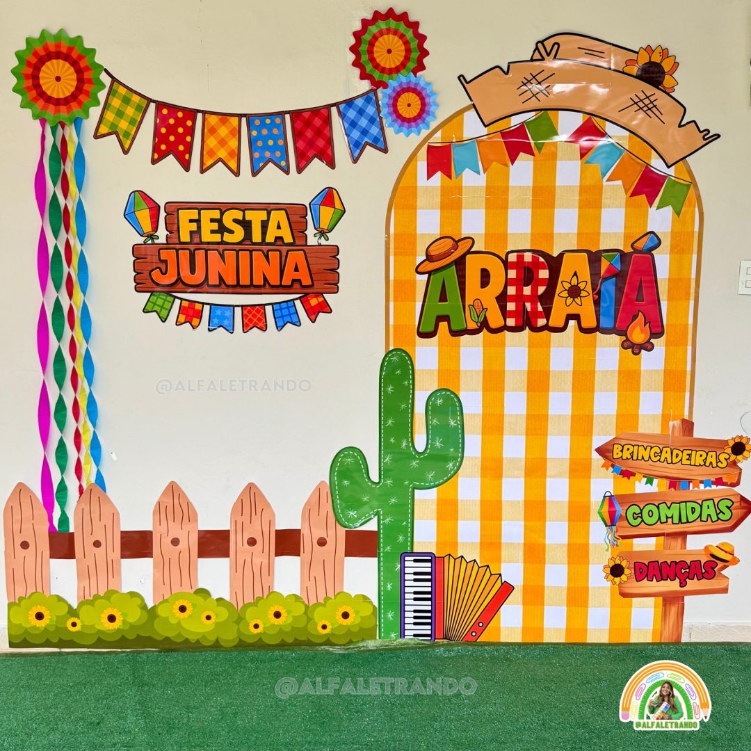 Painel banner festa junina