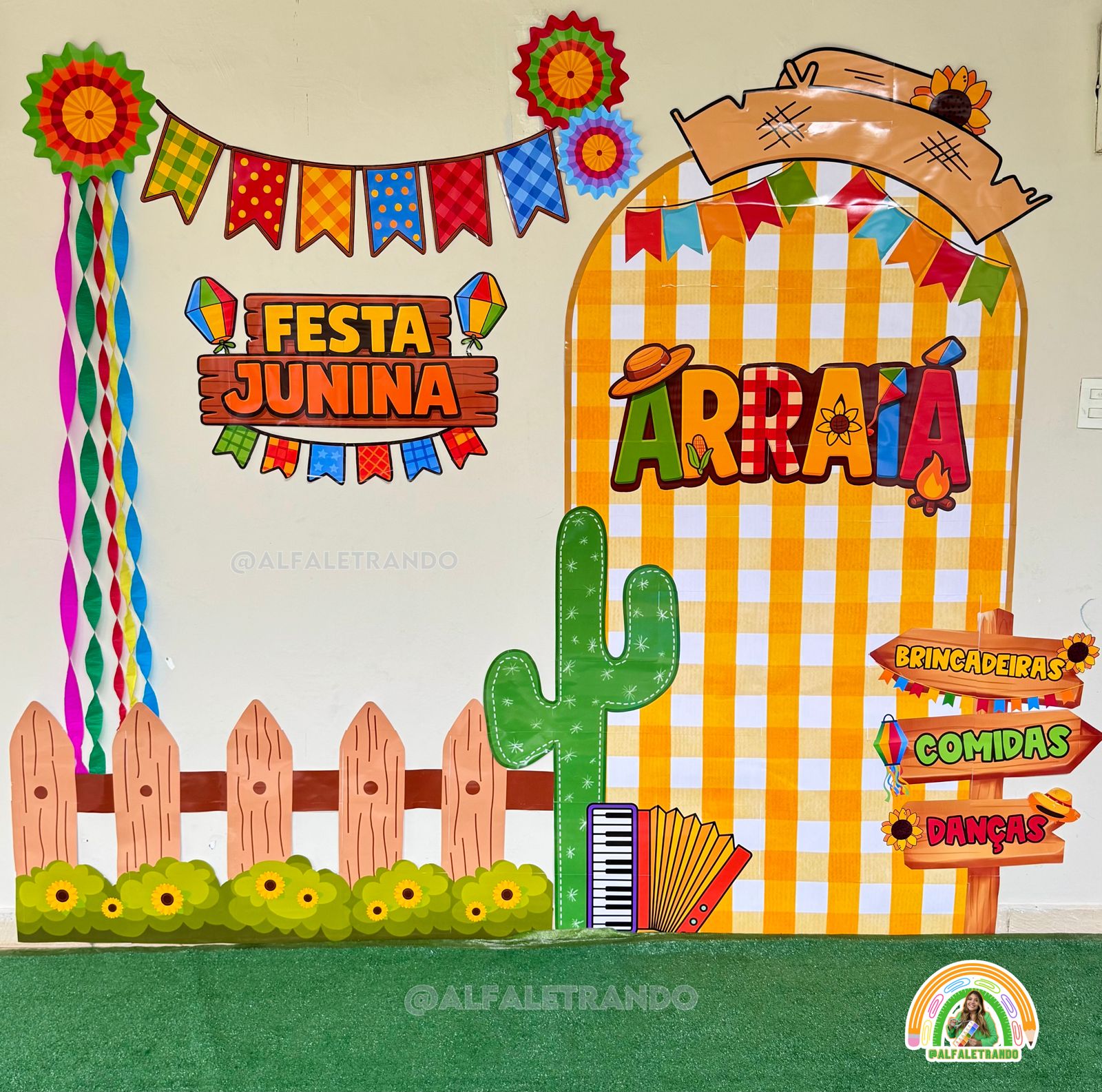 Painel banner festa junina