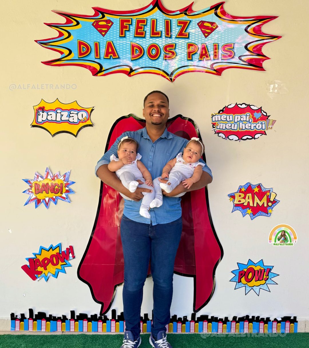 Painel dia dos pais - Meu pai é o meu Herói! - Imagem 7