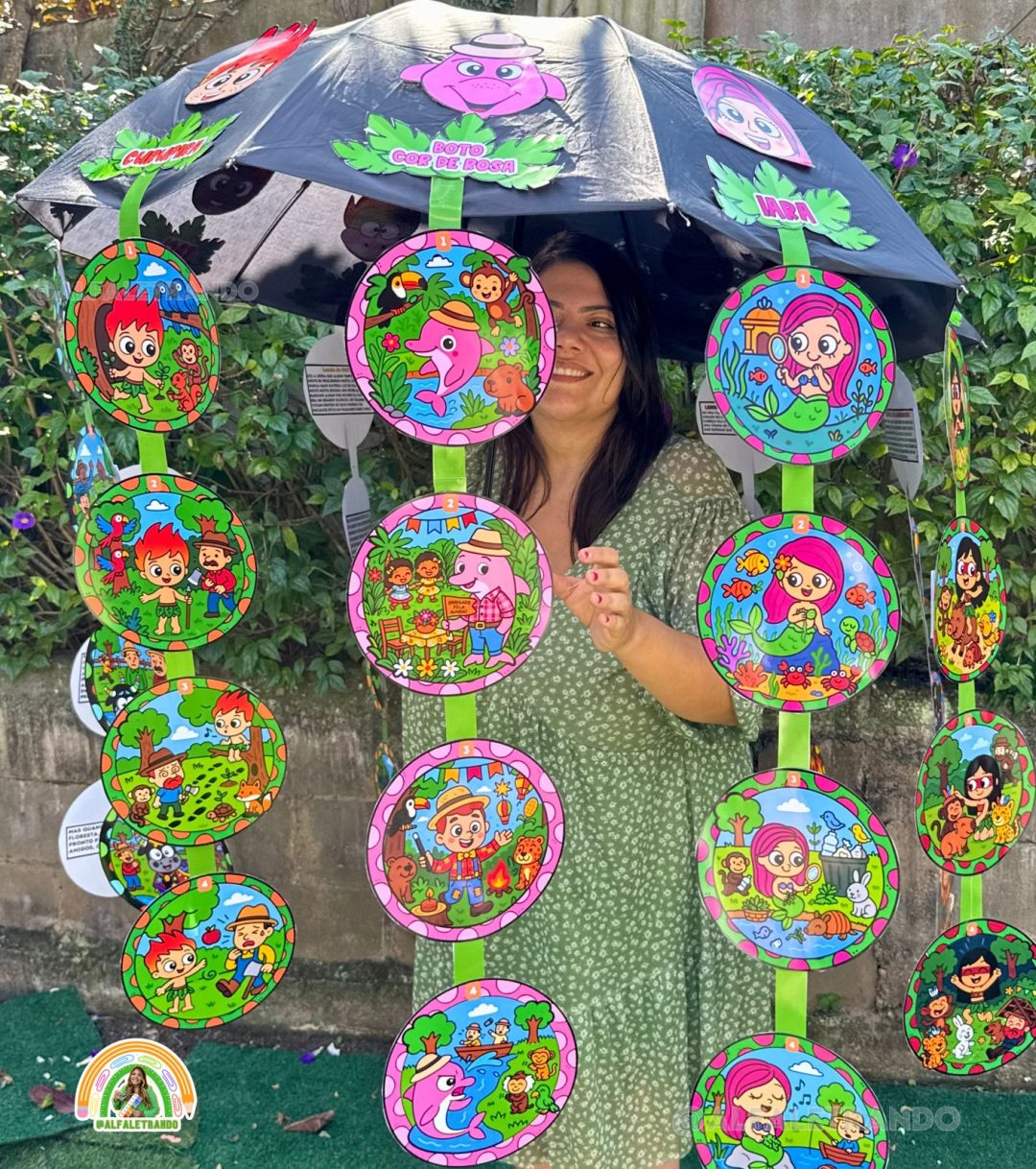 Guarda-Chuva das lendas do folclore brasileiro - Imagem 2