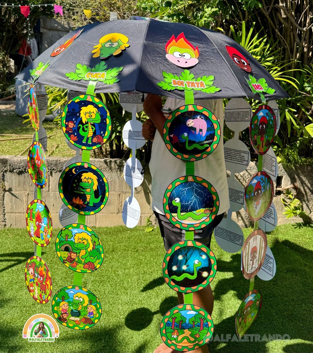 Guarda-Chuva das lendas do folclore brasileiro - Imagem 6