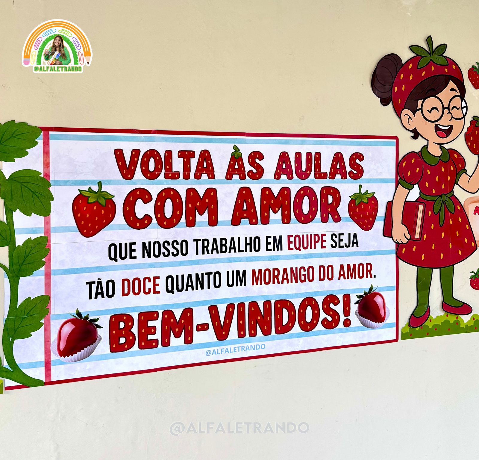 Kit retorno do amor para equipe escolar