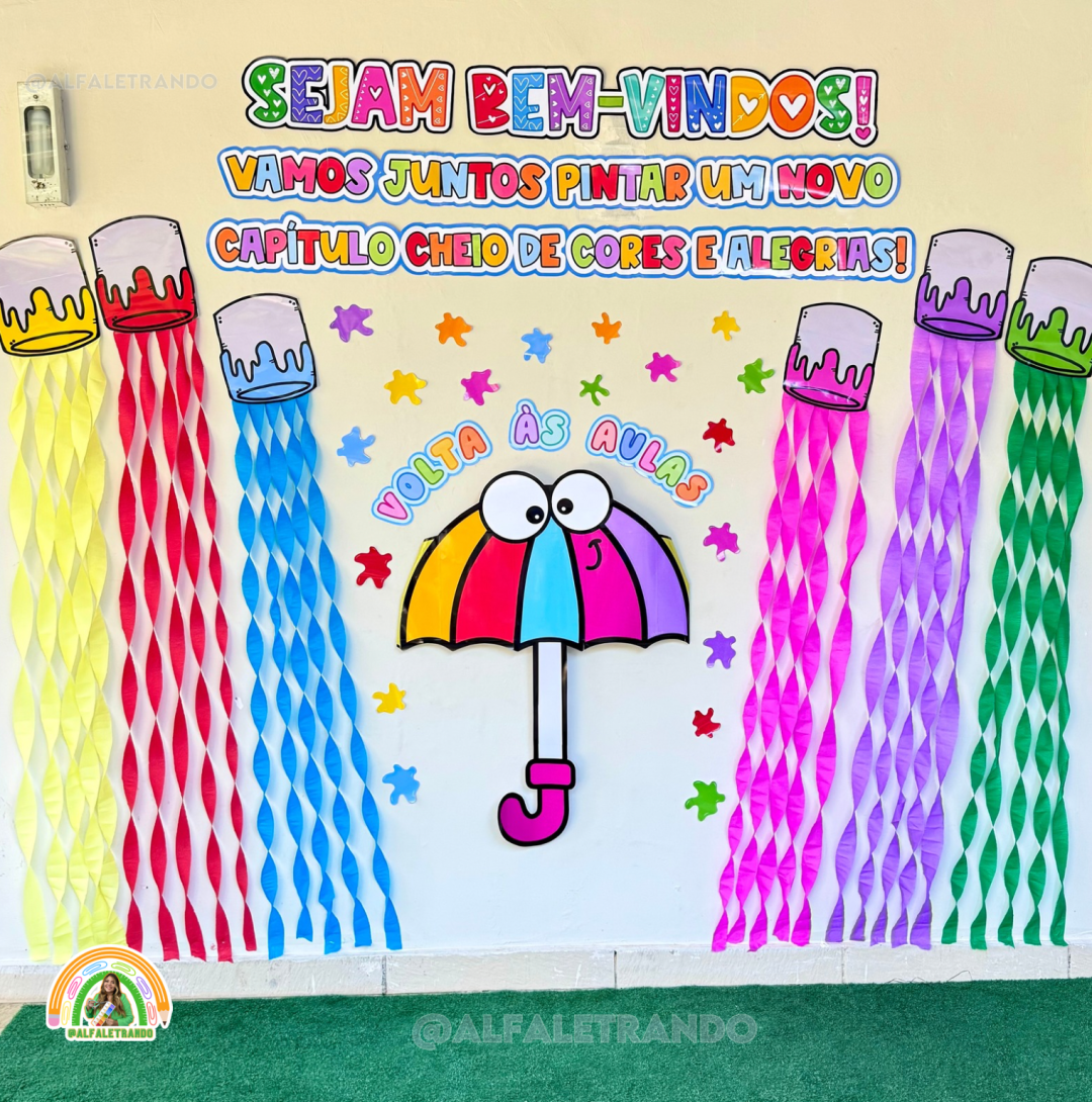 Painel volta às aulas pintando os 7 - Imagem 8