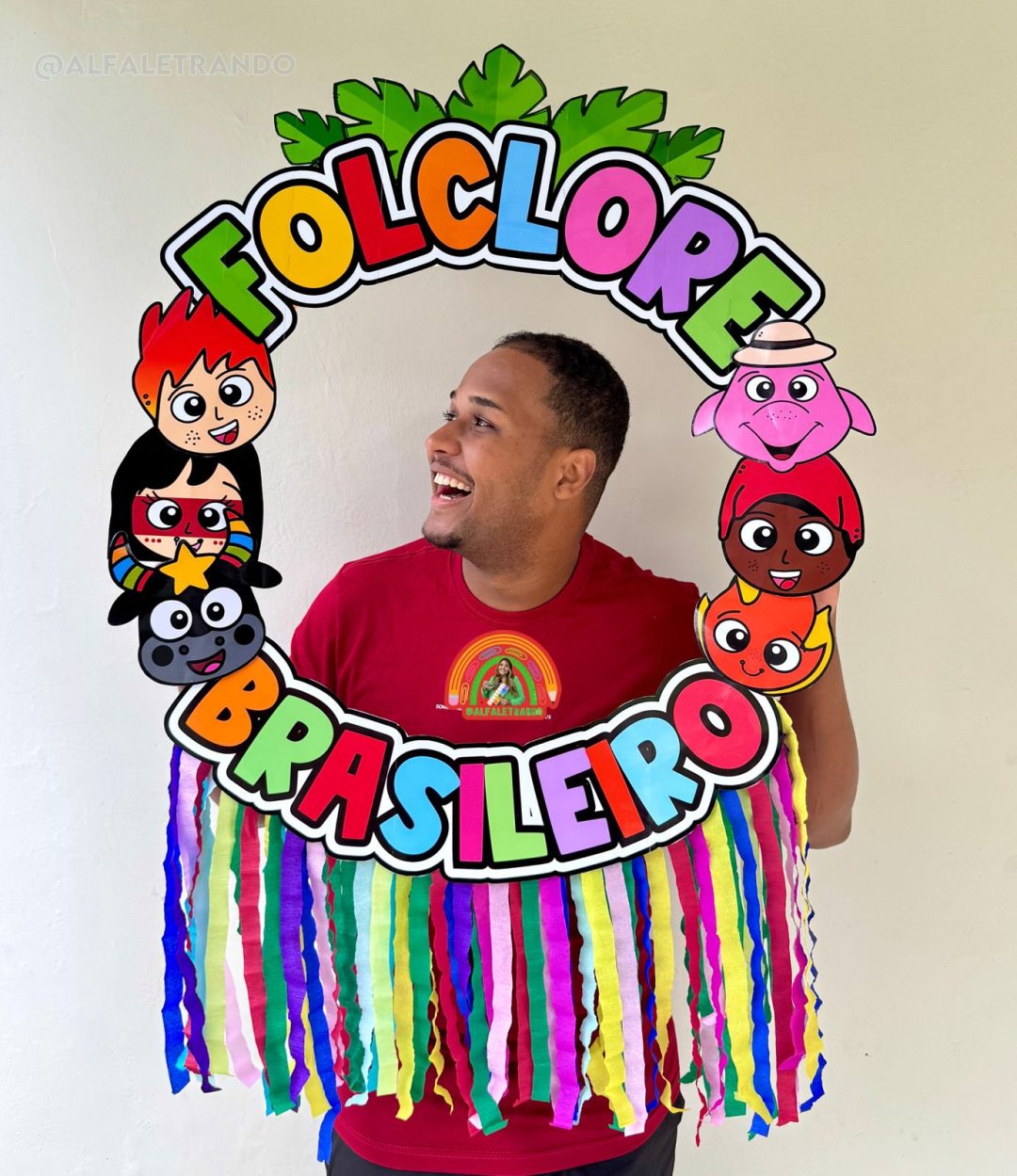Moldura Bambolê Folclore brasileiro - Imagem 3