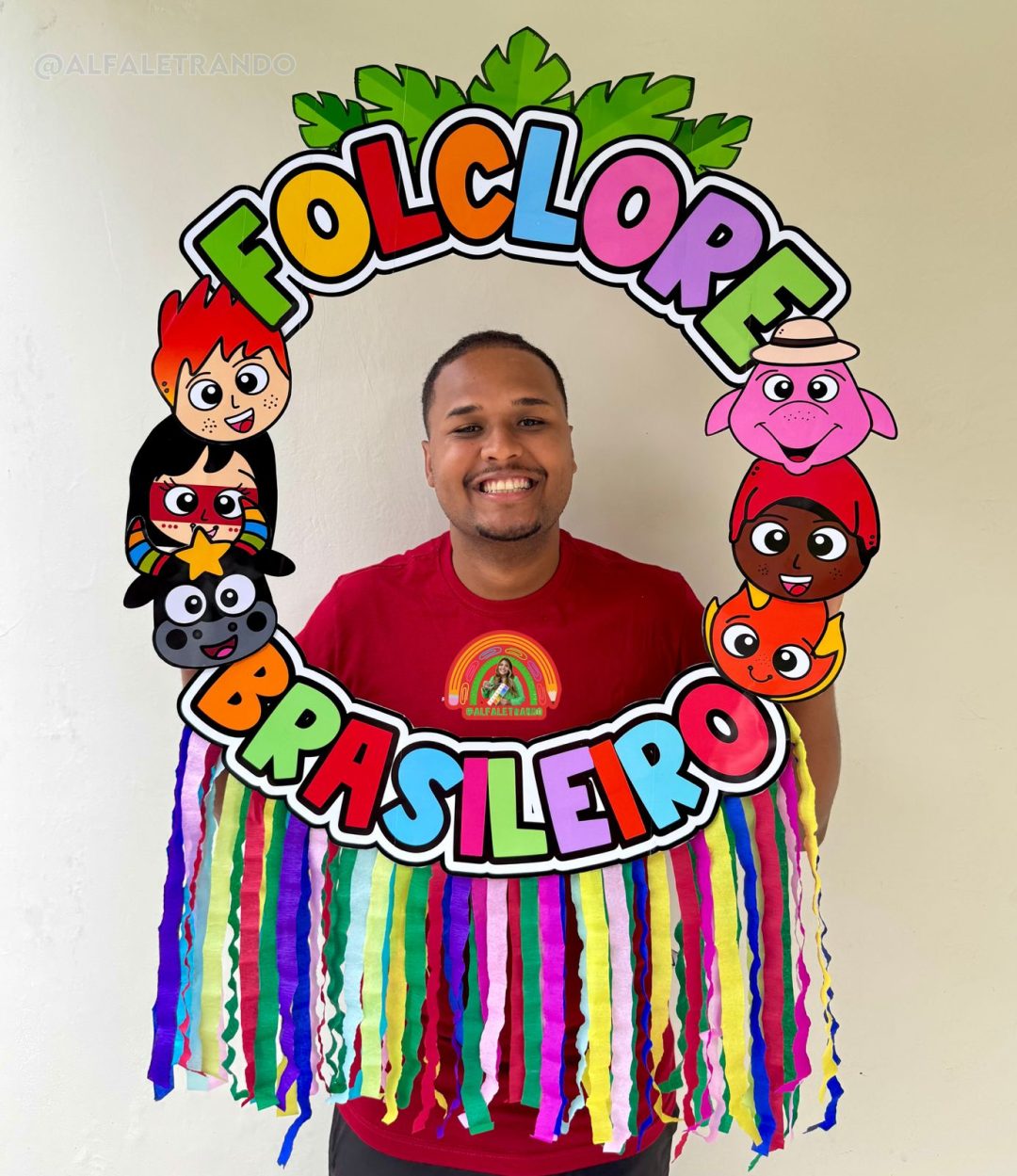 Moldura Bambolê Folclore brasileiro - Imagem 4