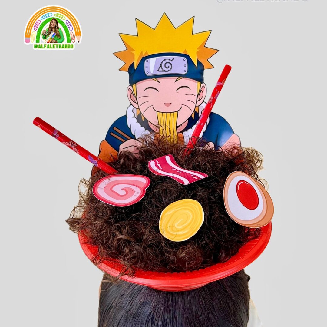 Cabelo maluco Naruto