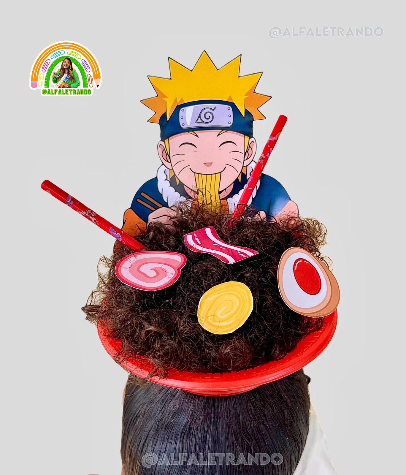 Cabelo maluco Naruto