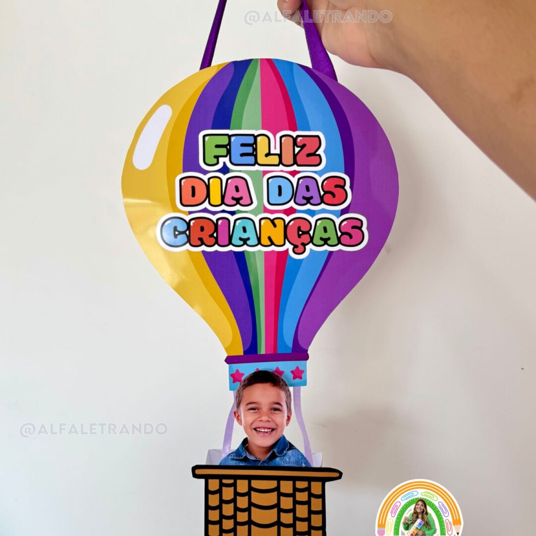 Lembrancinha Balão dia das crianças