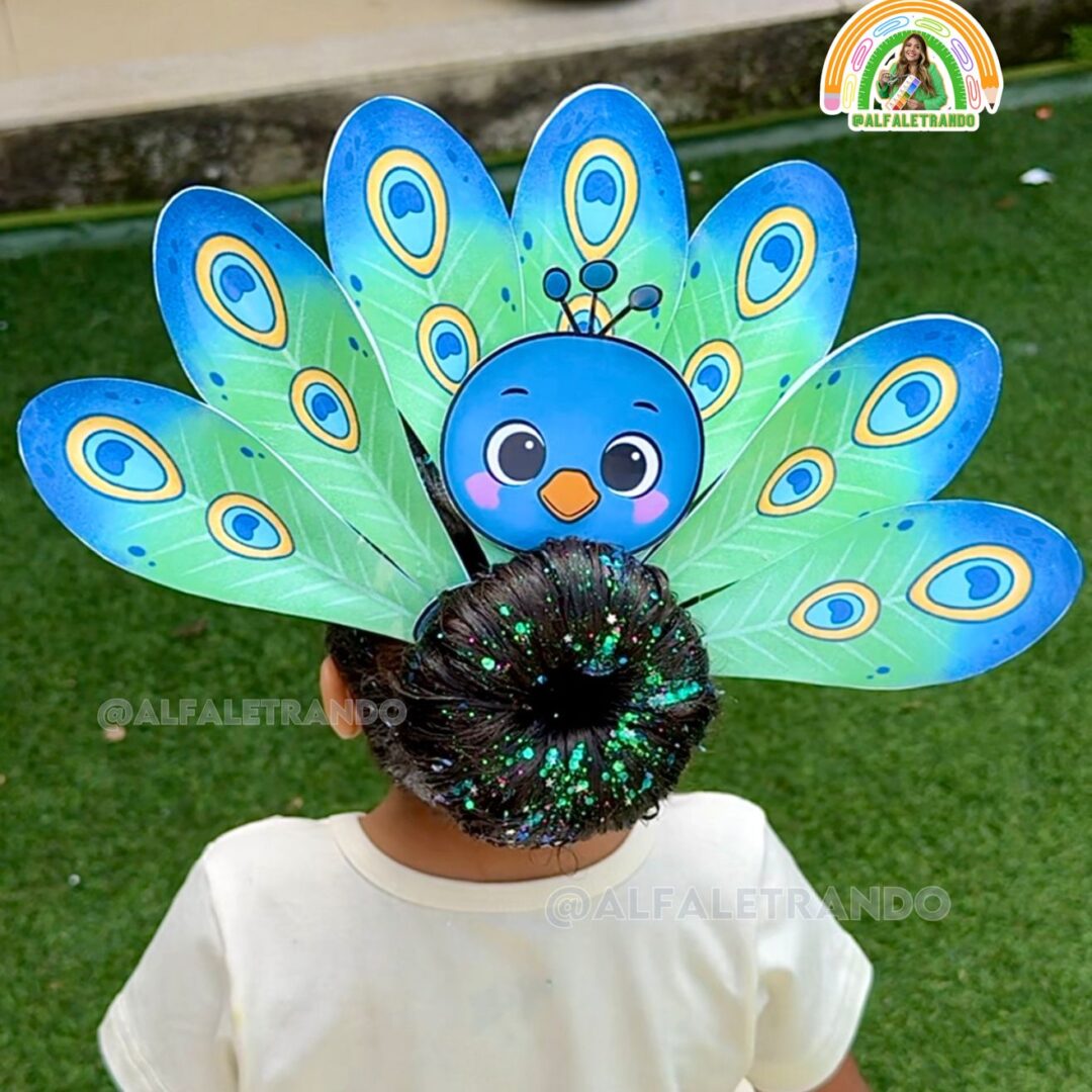 Cabelo maluco Pavão