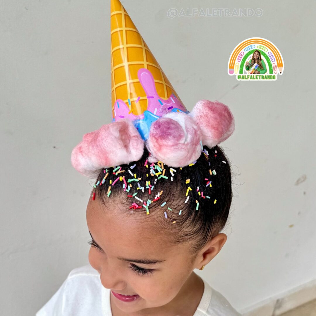 Cabelo maluco Sorvete