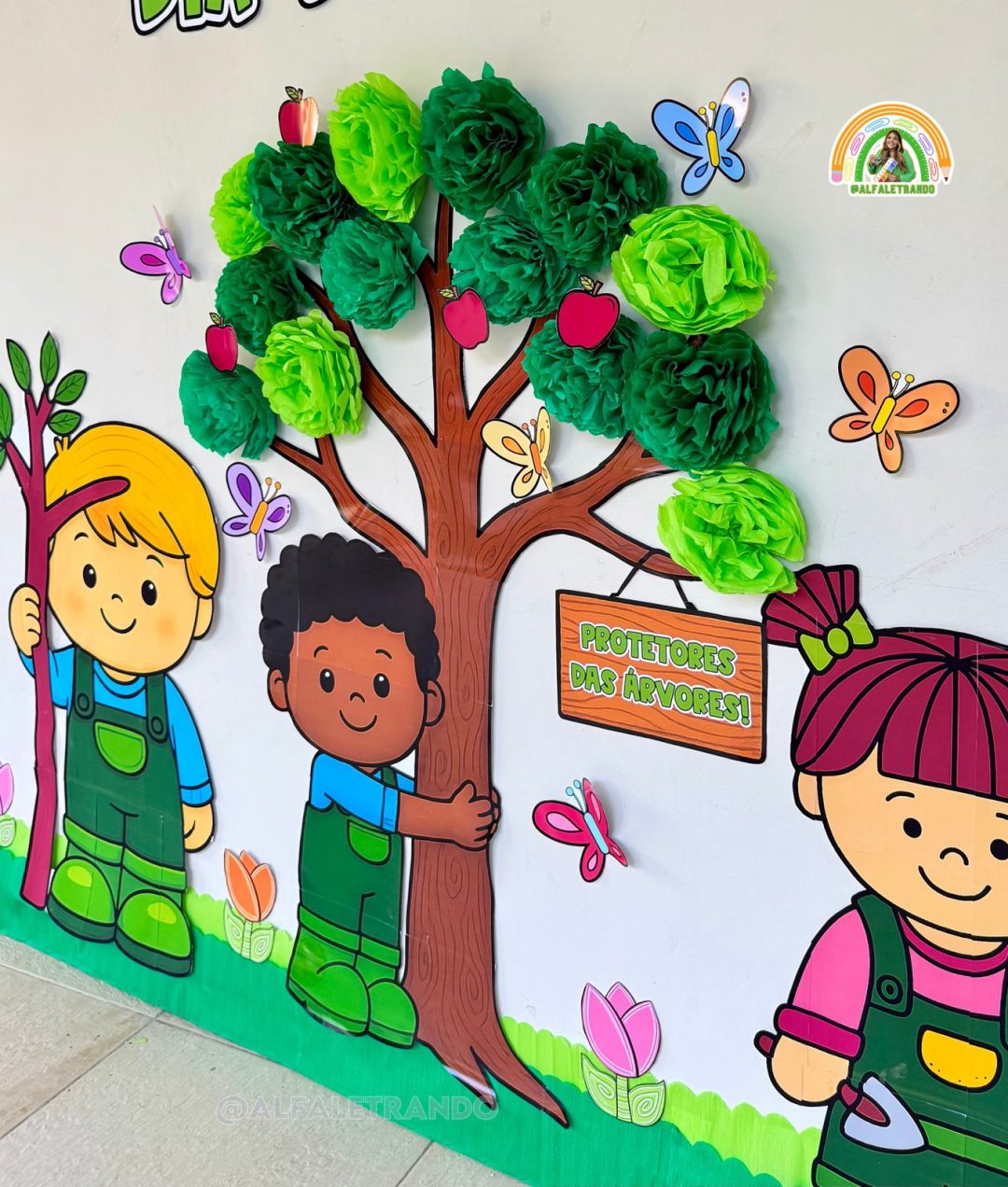 Painel 3D Dia da árvore - Imagem 2