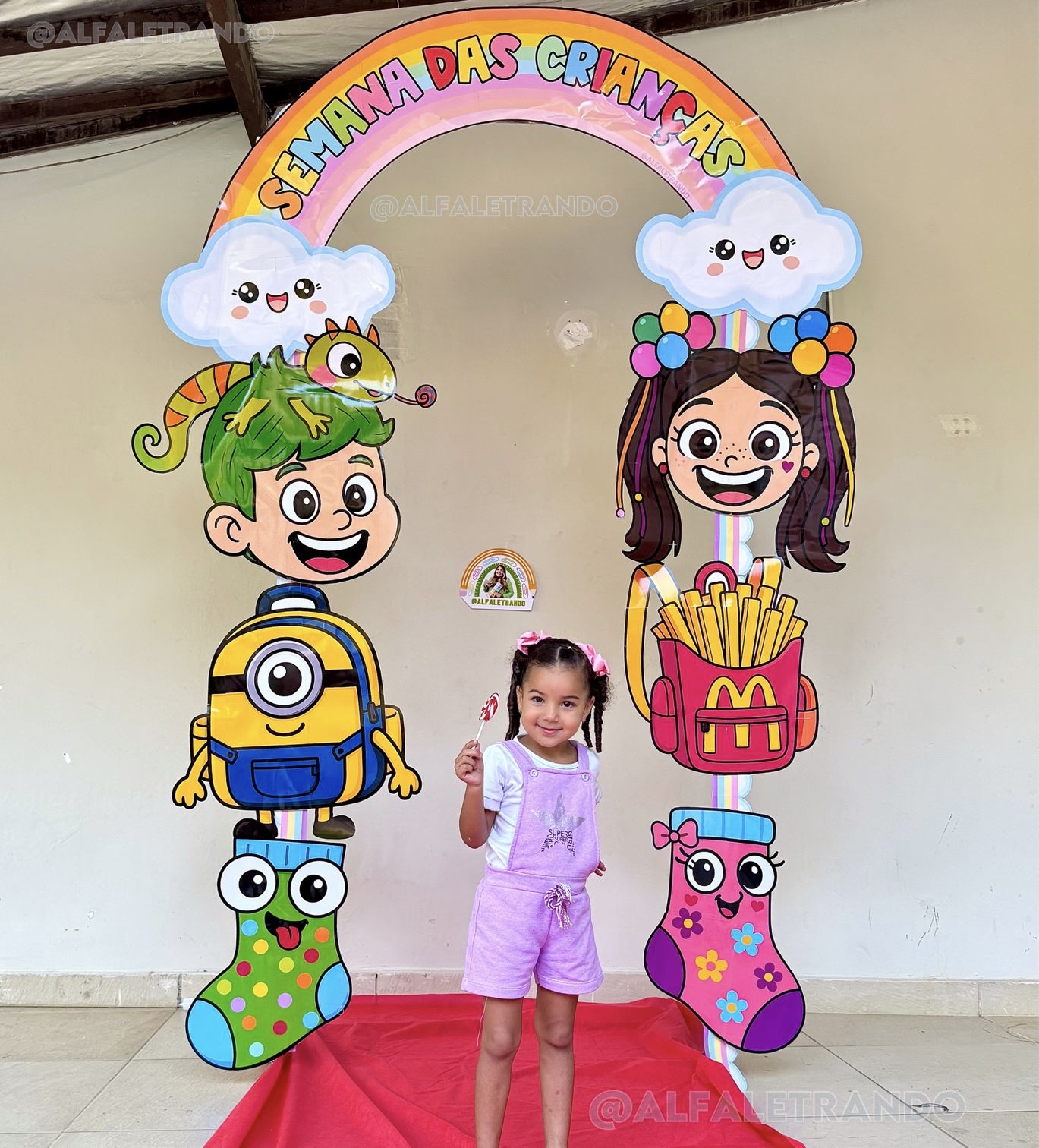 Painel portal semana das crianças