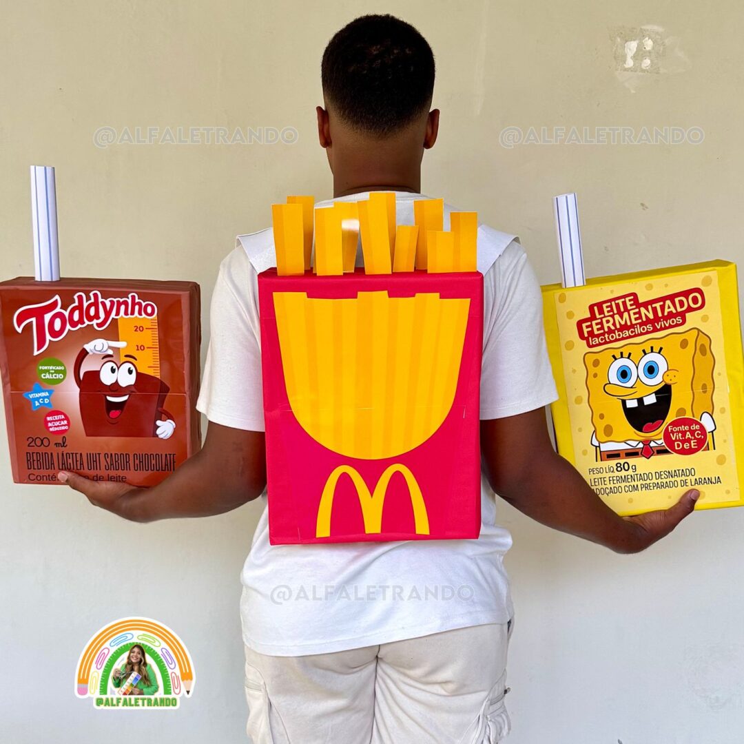 KIT com 3 Mochilas Malucas