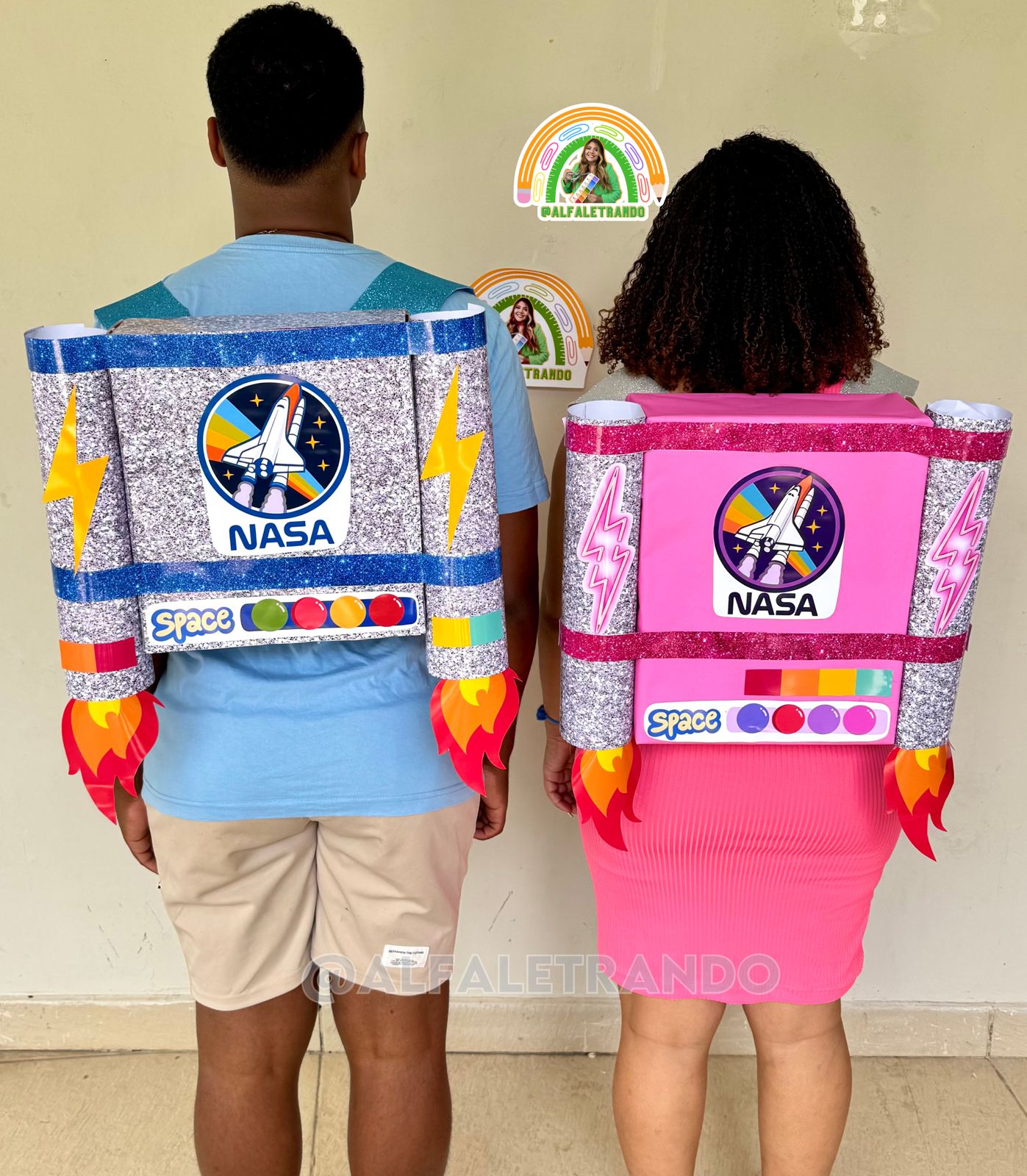 Mochilas malucas astronautas - Imagem 3