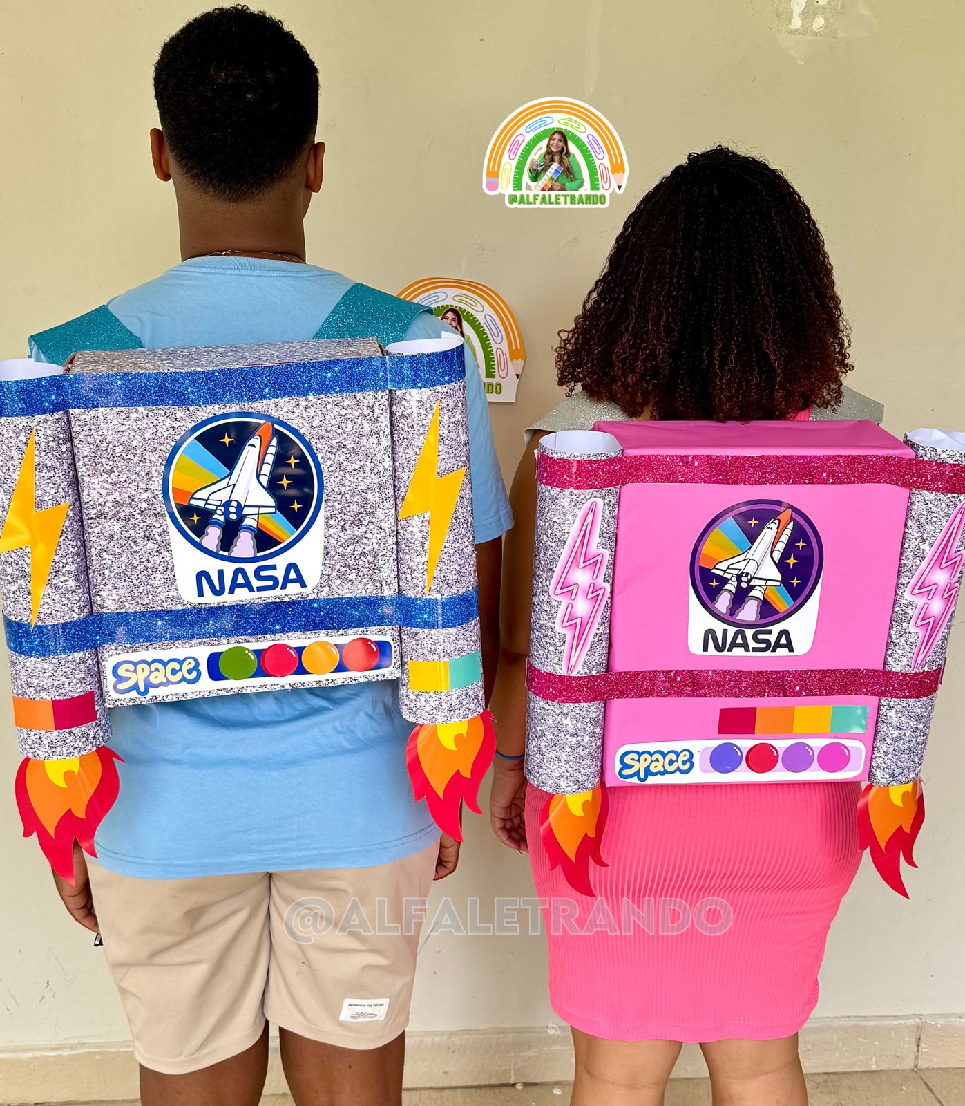 Mochilas malucas astronautas - Imagem 2