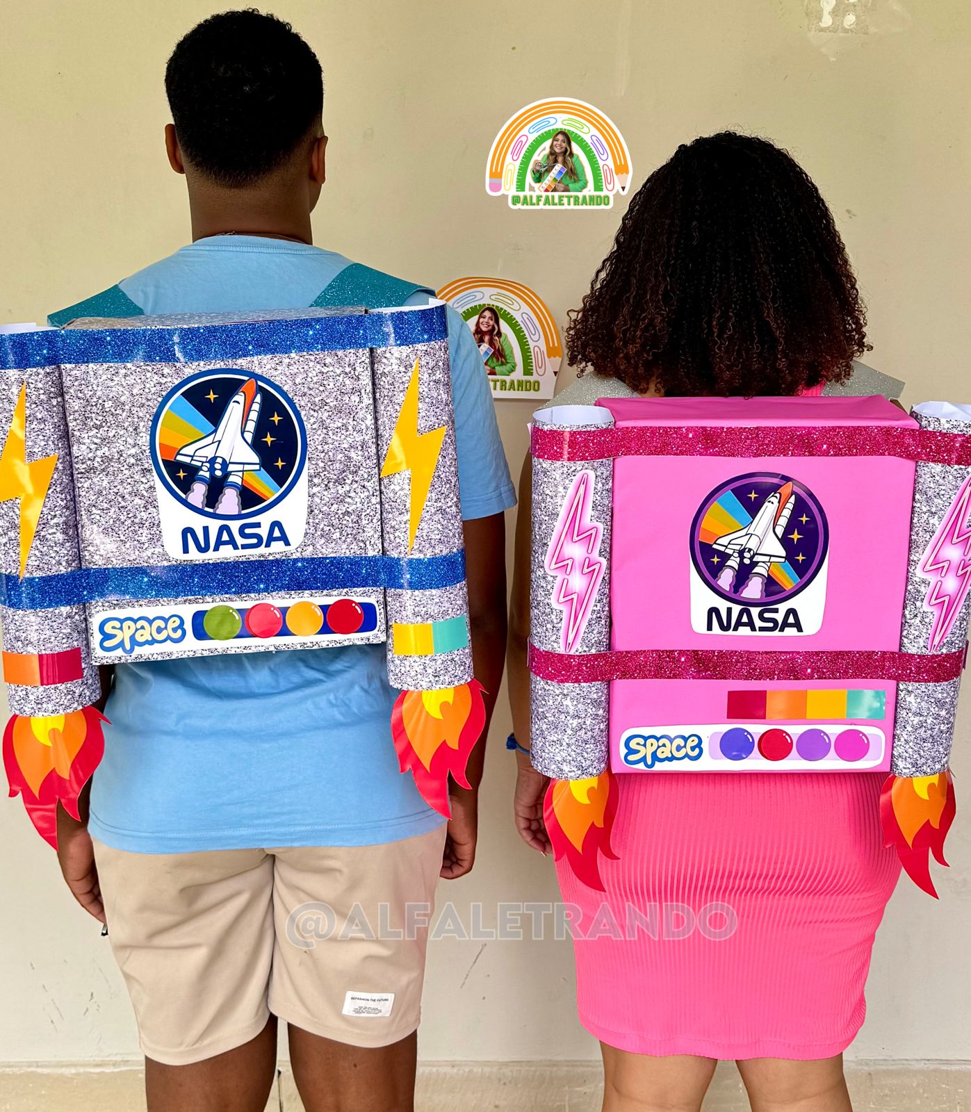 Mochilas malucas astronautas - Imagem 4