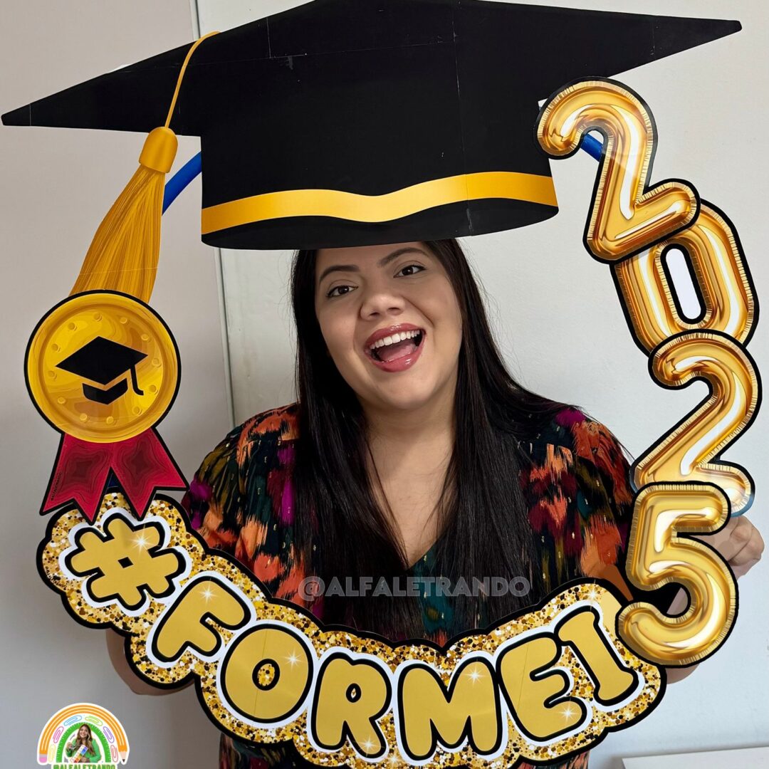 Moldura bambolê formatura 2025