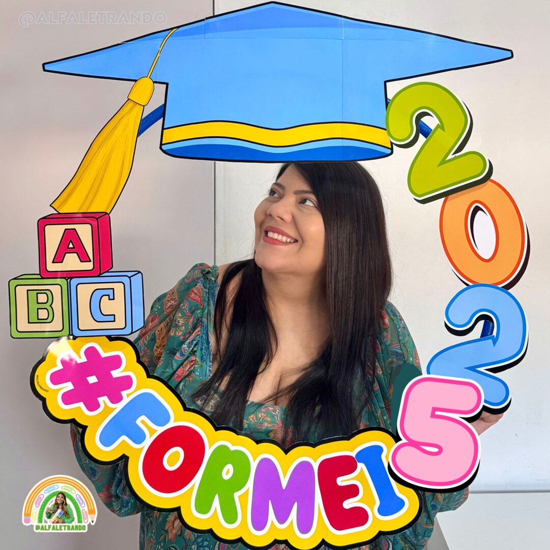 Moldura bambolê formatura ABC 2025