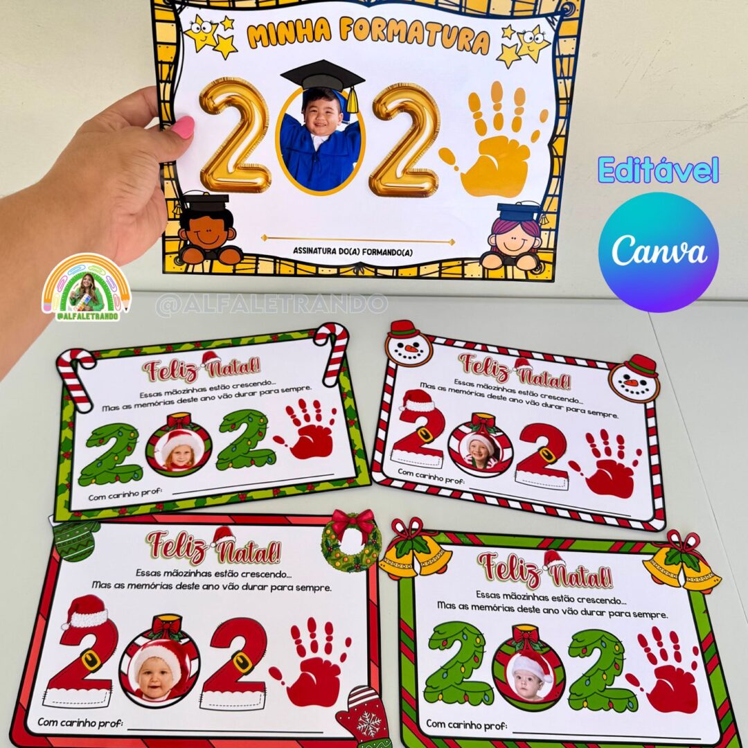 Atividades editáveis para o fim de ano 2025