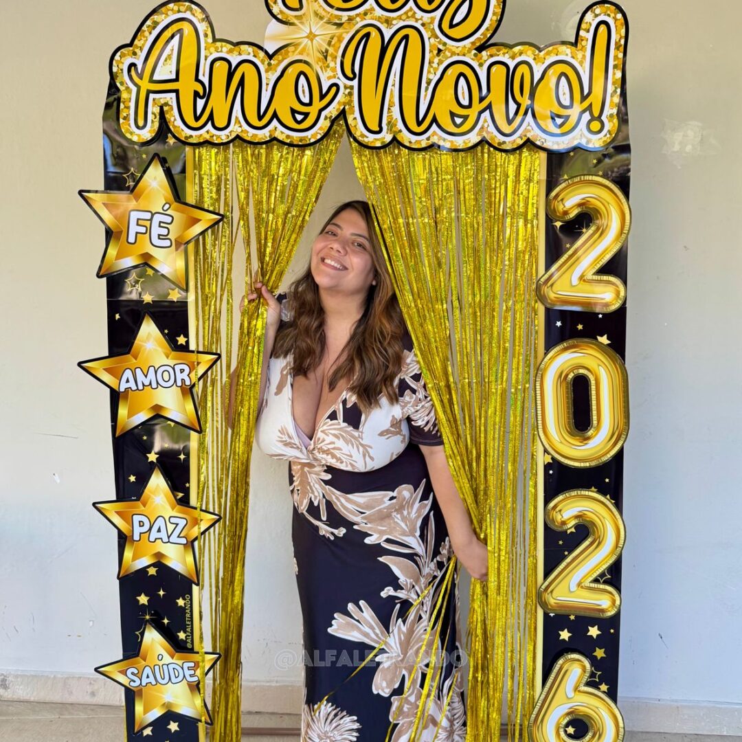 Painel portal Ano novo 2026