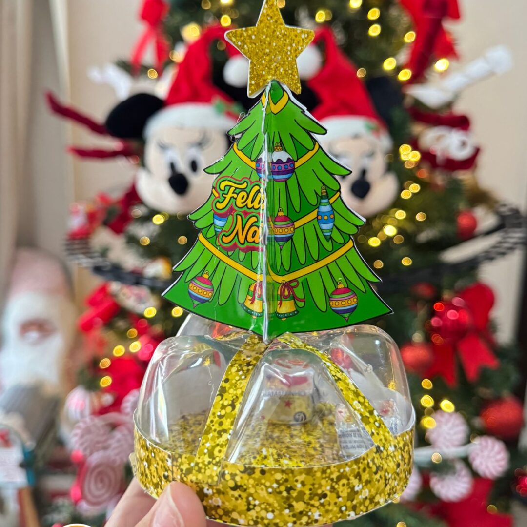 Lembrancinha reciclável natalina