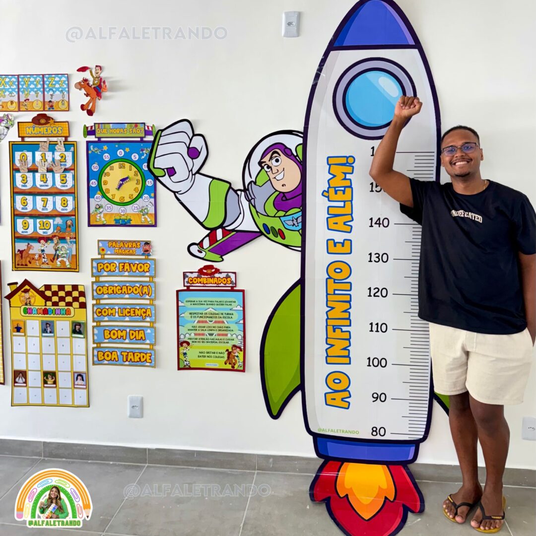 Kit decoração de sala de aula Toy story