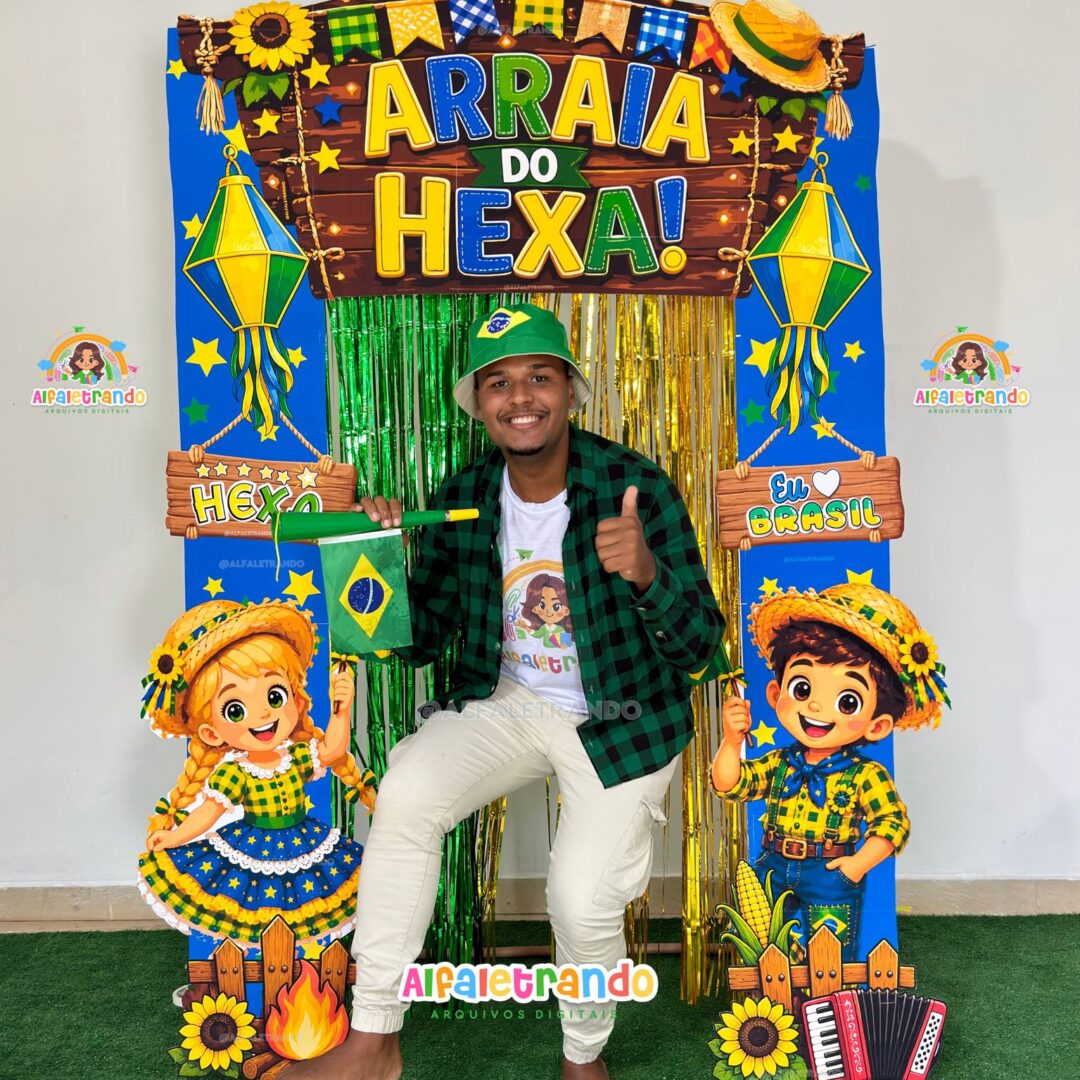 Painel Portal Arraiá do Hexa