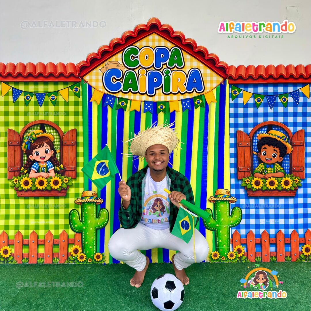 Painel Copa Caipira - Festa Junina