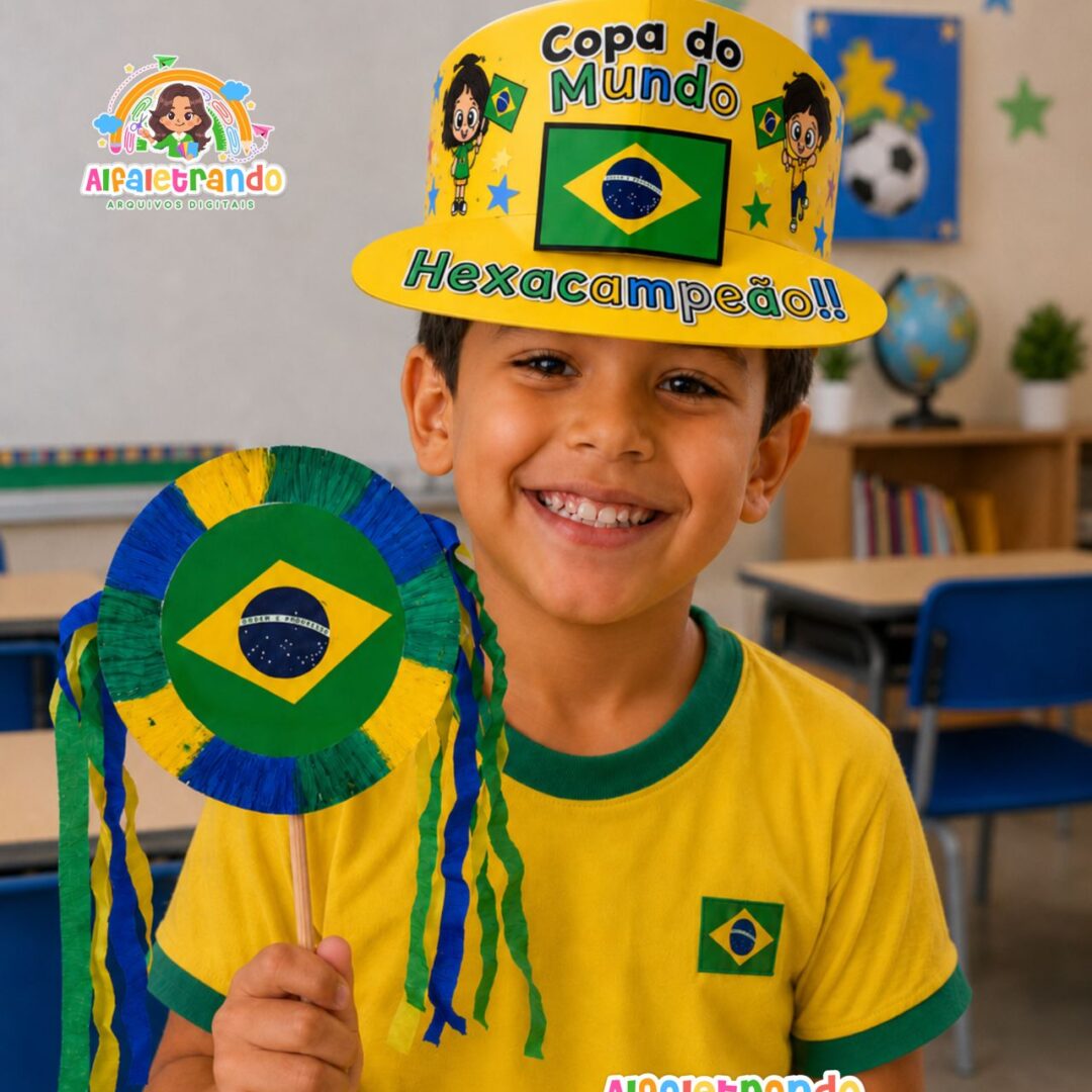 kit torcedor do BRASIL