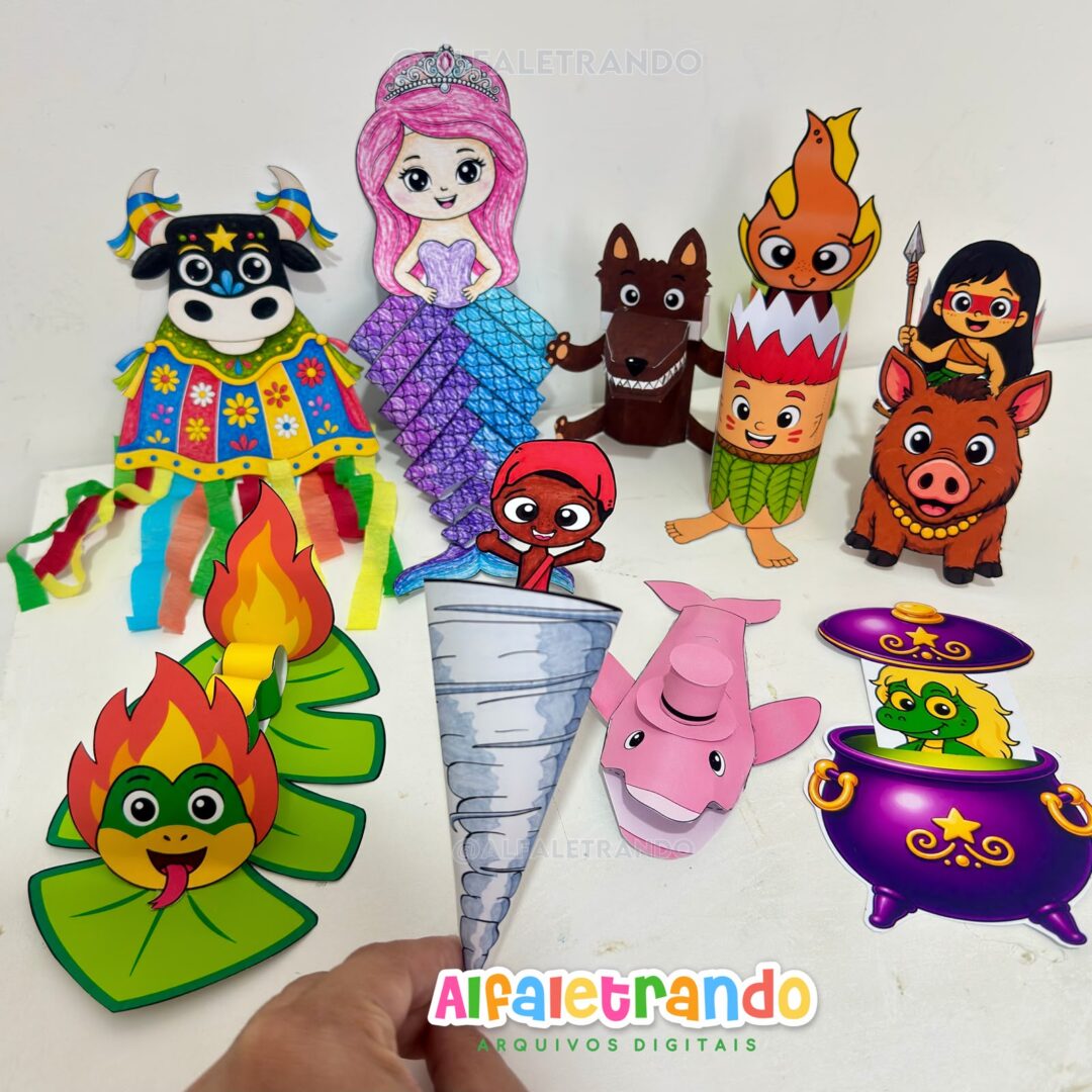 kit lendas da Turma do folclore