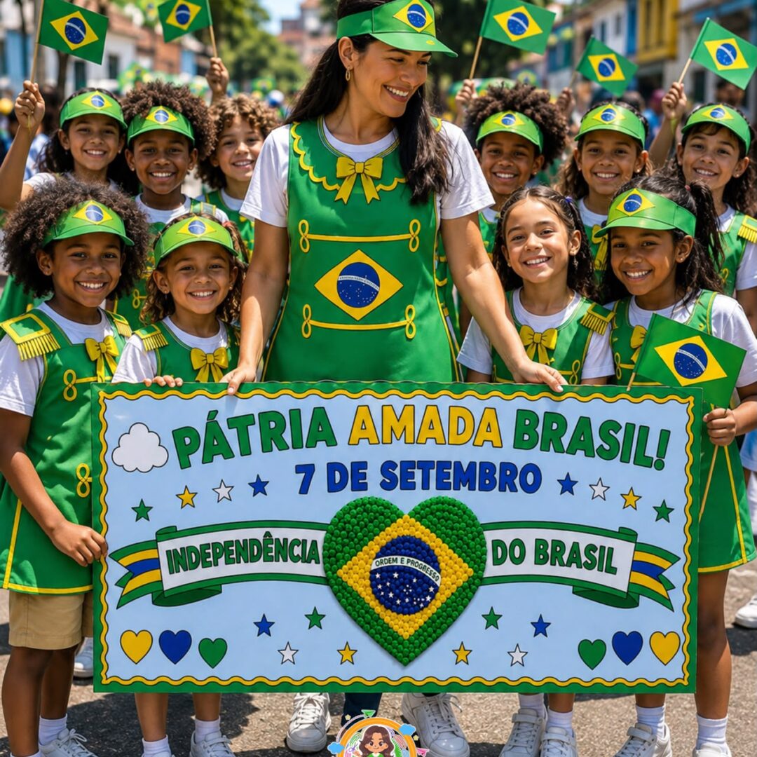 KIT DESFILE PARA 7 DE SETEMBRO