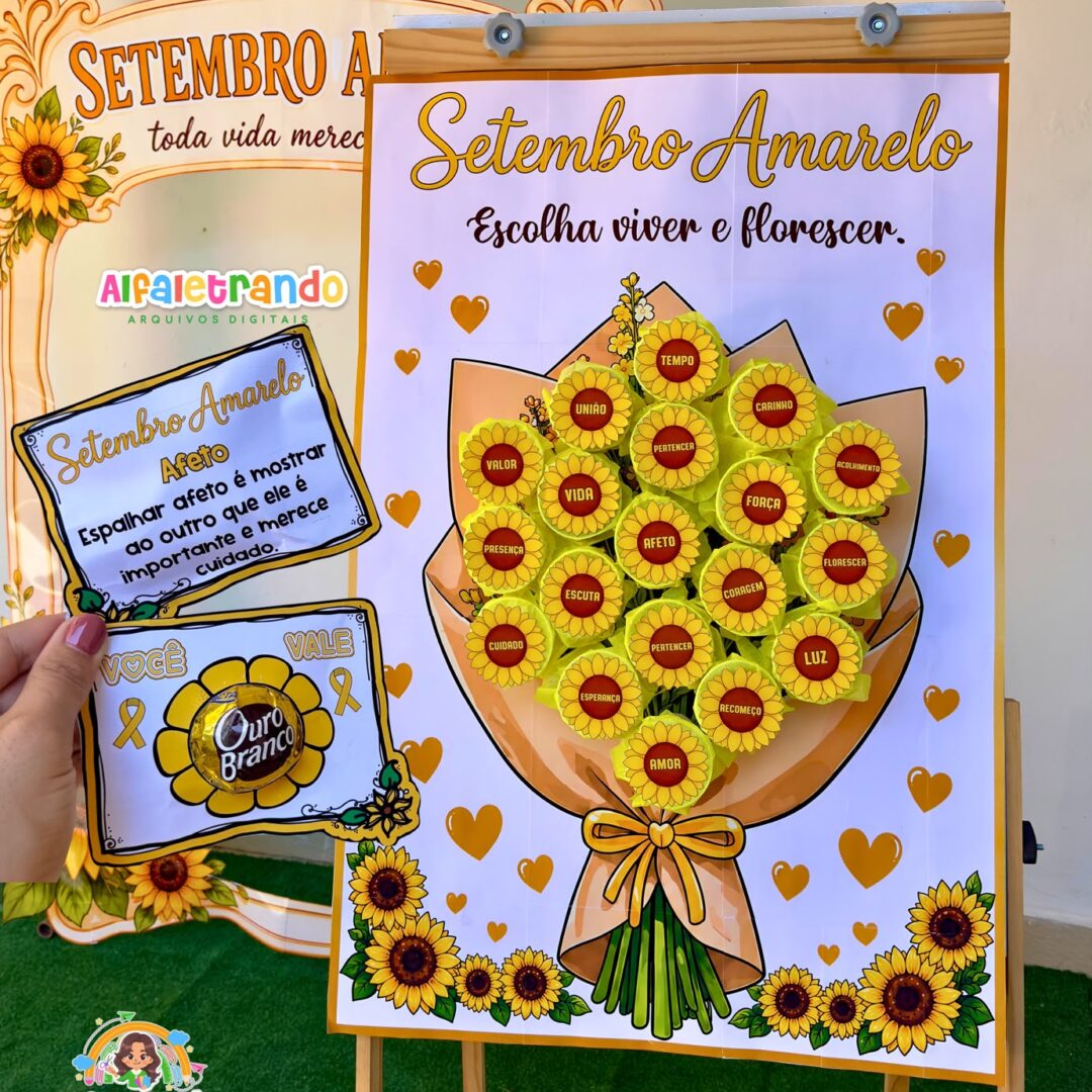 Dinâmica Girassóis – Setembro Amarelo